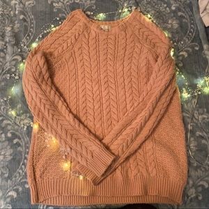 Forever 21 Large Pink Knitted Sweater